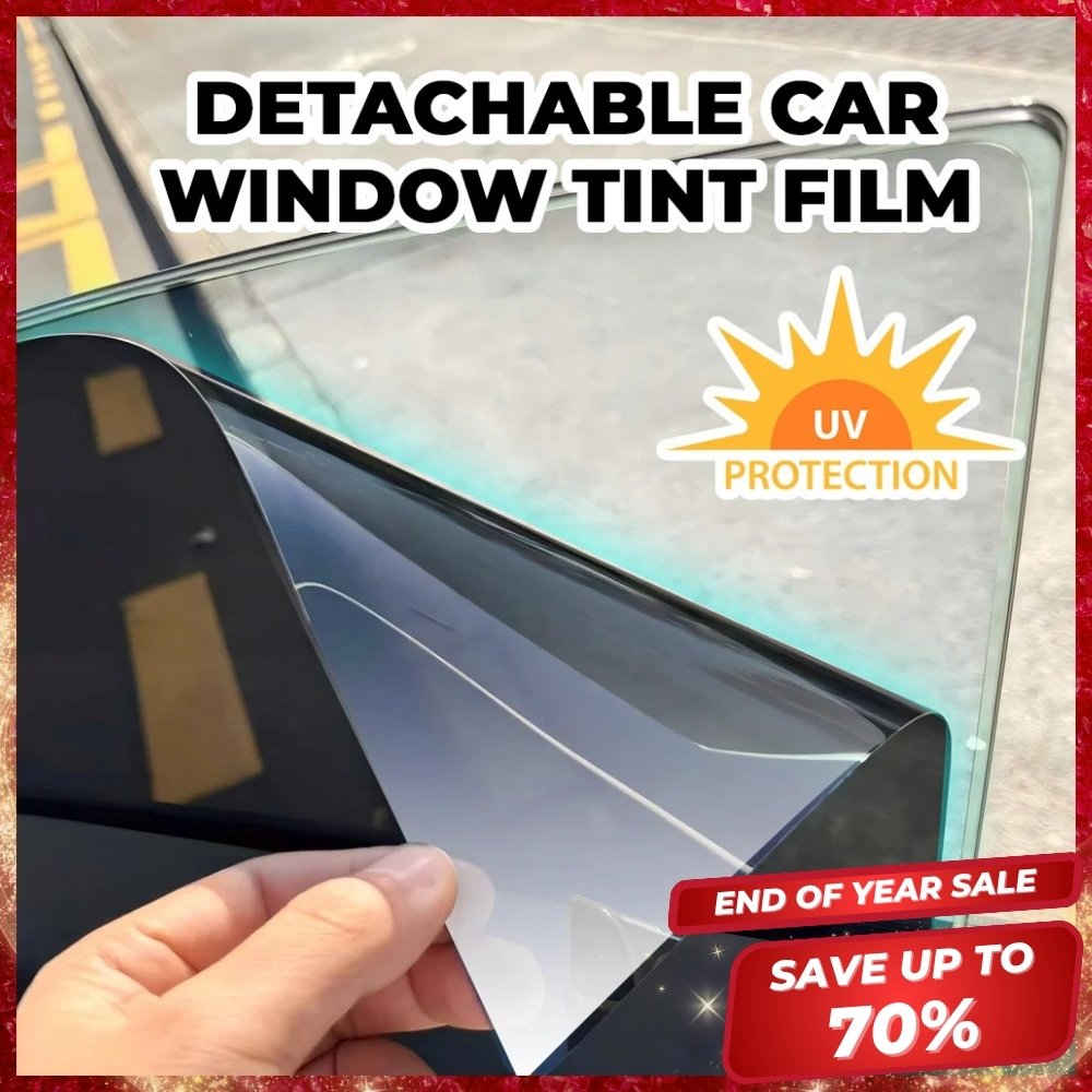 UniversalReduceInfraredHeat&BlockUVby99%RemovableWindowTintFilmforCars-DIYCutforMultipleShapes